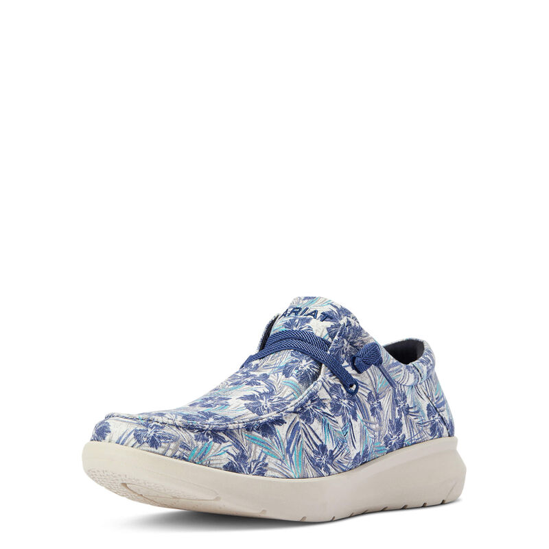 Ariat Casual Schuhe Herren - Hilo Stretch Lace Blau/Weiß ( PTWGY-0976 )